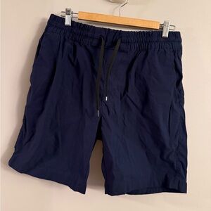 STYLUS Dark Blue Elastic Shorts